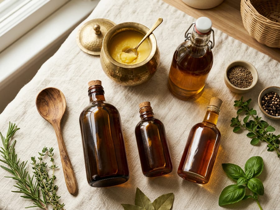Oils, Ghee & Dressings